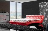 Modern Hotel Furniture Upholstered Slat Bed Frame