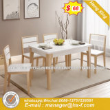 Leisure Convenient Elegant Glass Top Retractable Dining Table (HX-8ND9076)