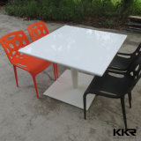 Square Marble Stone Fast Food Court Dining Table (T171124)