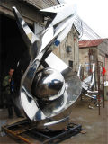 Large Outdoor Garden Stainless Steel Sculpture, Abstract Art, Professional Custom-Made All Kinds of Sculptures or Product