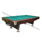Standard Solid Wood Slate Billiard Pool Table with Autoball Return System