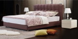 Modern Italian Bedroom Furniture King Size Soft Fabric Bed 722