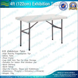 Exhibition Display Rectangular Plastic Folding Table (M-NF18F05102)