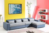 Living Room Furniture Leisure Fabric Sofa Bed with Storage
