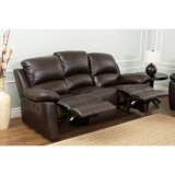 Modern with Top-Grain Leather Sofa