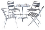 High Quality Outdoor Stainless Steel Table and Chairs (LL-WST007)