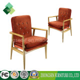 Elegant Style Wooden Armchair Rest Chair for Hotel Apartment (ZSC-47)