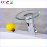 Glass Spout Waterfall Automatic Infrared Sensor Faucet (QH0109A)