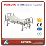 Movable Full-Fowler Bed with Stainless Steel Head Boards Hb-28