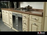 Welbom European Style PVC Kitchen Cabinet Design