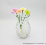 Hot Sell Pineapple Shape Glass Flower Vase/ Glass Vase for Home Decoration