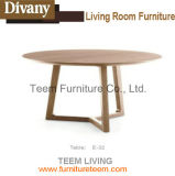 Solid Wood Dining Table Round Table Design