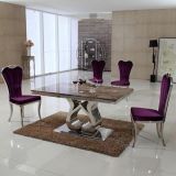 902# Heart Shape Stainless Steel Dining Table