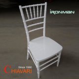 Cheap Modern Wedding White PP Resin Metal Chiavari Chair