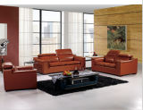Modern Living Room Furniture Leather Sofa with Genuine Leather