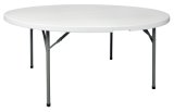 6FT HDPE Table Top Round Folding Table (YCZ-183R)