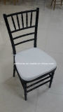 Polycarbonate Resin Chiavari Chair with Cushion for Wedding/Party/Event