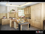 2017 Welbom Solid Wooden Antique Kitchen Cabinet Design