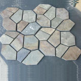 Flagstone Mat Mesh Stone Tile (SMC-Y055)
