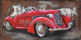 Reproduction 3 D Metal Painting Wall Decor for Cars