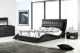 Unique Design Chesterfield Bedroom Leather Bed
