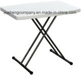 Blowing Mold Steel-HDPE Folding Table with Adjustable Height.