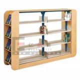Library Furniture Book Storage Bookcase for Reading Room