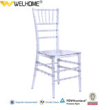 Clear Color Resin Stackable Chiavari Chair for Party/Event