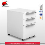 Office Use 3 Drawer Metal Mobile Pedestal Cabinet with Wheel and Handle