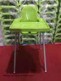 Safety Plastic Material Baby Dining Chair with Belt