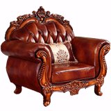 Classic Leather Sofa for Living Room Furniture