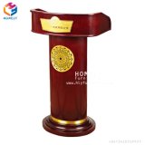 School Furniture Wooden Lecture Table Podium Rostrum for Speech