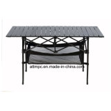 Outdoor Folding Camping Aluminum Table for Camping, Fishing, Beach, Picnic and Leisure Uses