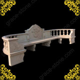 Big Marble Bench for Garden Decoration (GS-TB-029)