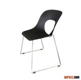 Modern Design Restaurant Chrome Helo Chair