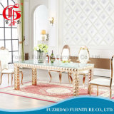 Glass Rectangle Dining Table Set with Low Price