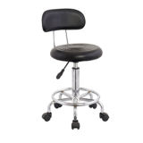 Soft PU Leather Lab Bar Stool Chairs with Backrest (FS-B601)