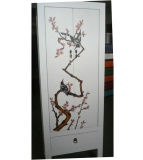 Antique Chinese Painted Wooden Clothes Cabinet Lwa360