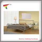 Metal Double Bed Queen Size Bed (HF044)