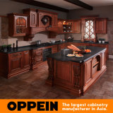Hot Sale Classic Solid Wood Luxury Kitchen Cabinets with Island