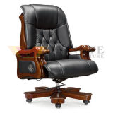 Classical Rotary Office Wooden Furniture Chair (HY-NNH-A11)