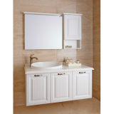 Oppein European Style PVC White Bathroom Cabinets