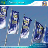 Screen Printed Custom Outdoor Decoration Flags 120grams Superknit Polyester (_NF02F06023)