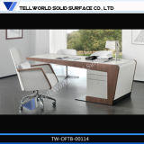 Hot Sale Marble Stone Free Standing Office Desk Computer Table
