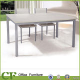 Customize Office Metal Leg Dining Table for Home