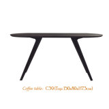 Modern Round Leisure Small Wood Table for Home