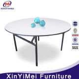 Plywood Round Banquet Folding Table Dining Table