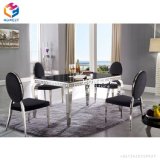 Luxury Hot Selling Marble Top Stainless Steel Table Dining Table