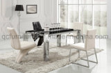 Rectangle Marble Stainless Steel Dining Table