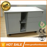 Office Cabinet Furniture with Sliding Door/Tambour Door Filing Cabinet/Steel Mobile Caddy Pedestal